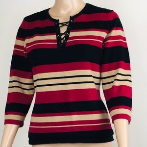 I.N.C Striped Sweater